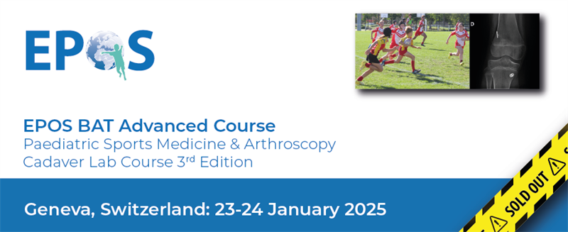 EPOS BAT ADVANCED CADAVER COURSE (Arthroscopy)